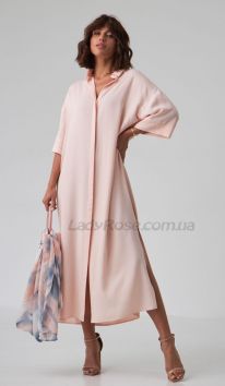 Сукня - сорочка світло - рожева