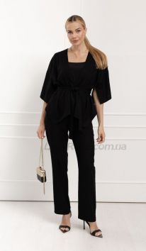 Жакет жіночий льон чорний